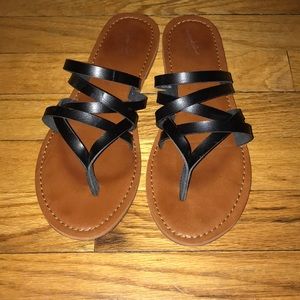 Size 10 Black Sandals